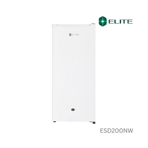 Elite Refrigerator Sd 157L, 5.5Cft, Mechanical Control, Recessed Handle, Galss Shelf, Lock & Key - White