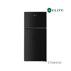 Elite Refrigerator Tm 512L, 18Cft, Electronic Control, Led Light, Recessed Handle, Wire Shelf, Lock And Key - Dark Gray