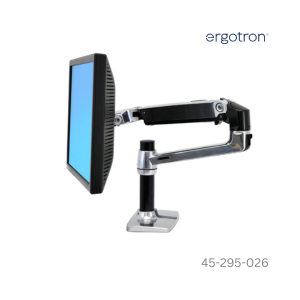 Ergotron LX Desk Mount LCD Arm, Tall Pole - 45-295-026
