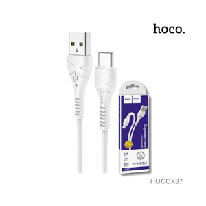 Hoco Cool Power Charging Data Cable For Type-C - 0.5M - X37