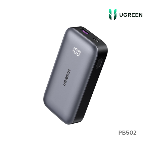 UGREEN 10000mAh PD-30WTwo-way Fast Charging Power Bank PB502