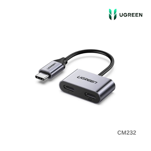 UGREEN USB-C One-Two Converter CM232