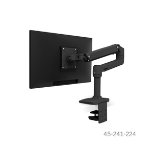 Ergotron LX Desk Monitor Arm Matte Black - 45-241-224