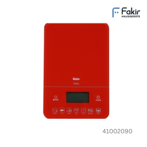 Fakir Molly Digital Kitchen Scale - Red | 41002090