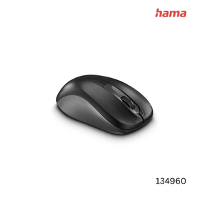 Hama AMW-200 Wireless Mouse 3 Buttons - Anthracite-Black | 134960