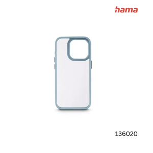 Hama Cam Protect Mobile Case - iPhone 15 Pro - Blue/Transparent | 136020