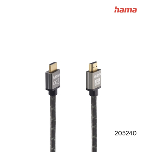 Hama Ultra High Speed HDMI Cable Ultra HD 8K Aluminium 2.0m | 205240