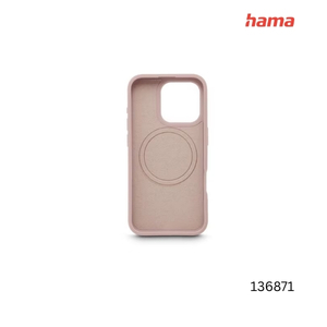 Hama "Fantastic Feel" Mobile Phone Case MagCase for Apple iPhone 16 Pro Max - Nude | 136871