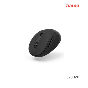 Hama Optical 6-button wireless mouse "MW-400 V2" ergonomic USB receiver Black | 173026