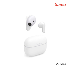 Hama Bluetooth headphones "Freedom Light II" TWS Earbuds voice control White | 221753