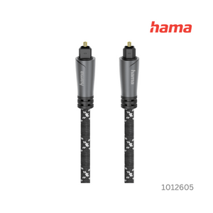 Hama Audio Optical Fibre Toslink Cable 1.5 m - Metal