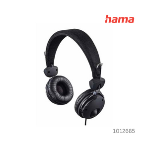 Hama Fun Wired Headphone, Microphone - Black