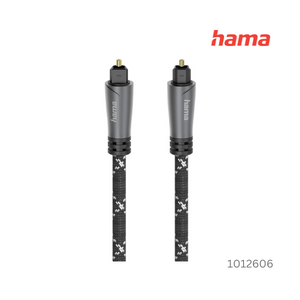 Hama Audio Optical Fibre Toslink Cable 3.0 m - Metal