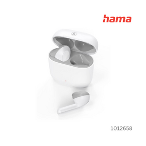 Hama Freedom Light TWS Bluetooth Earbuds ,Voice Control - White