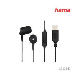 Hama Earphones with Type-C Cable, Microphone