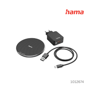 Hama QI-FC10 Wireless charger  - Black