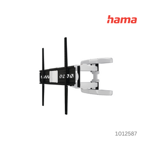 Hama FULLMOTION TV Wall Bracket, 5 Stars, 229 cm (90") 75kg- Black-White