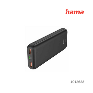 Hama PD20-HD 20000 mAh Powerbank - Anthracite
