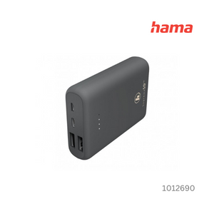 Hama 10000mAh  Powerbank - Grey