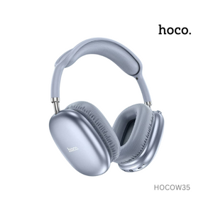 Hoco Air Triumph Bluetooth Headphones - White-W35