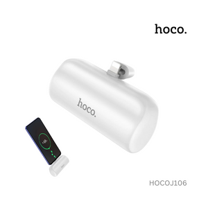 Hoco Pocket Power Bank 5000Mah With Folding Stand For iPhones - J106