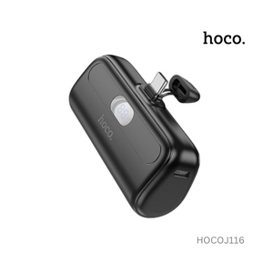 Hoco Pro Pocket Power Bank 5000Mah With Cable - J116