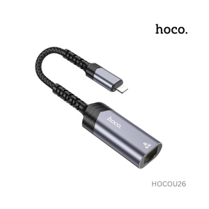 Hoco  iPhone Ethernet Adapter 100 Mbps - UA26
