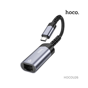 Hoco Type-C Ethernet Adapter 1000 Mbps - UA26