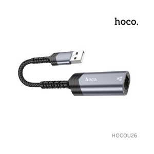 Hoco USB Ethernet Adapter 1000 Mbps - UA26
