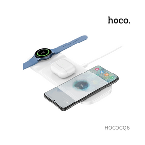 Hoco Power 3 In 1 Wireless Fast Charger Sam Watch - CQ6