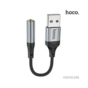 Hoco Fresh External Sound Card USB To 3.5 - LS36