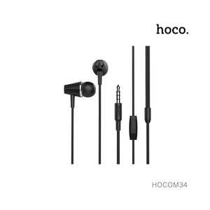 Hoco Honor Music Universal Earphones With Microphone - M34