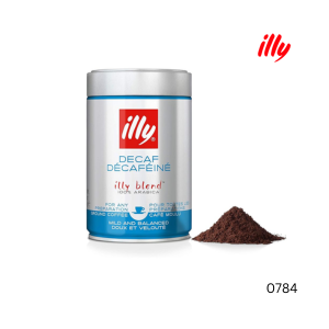ILLY illy Ground  125 gram  (Decaffeinated ) - 784