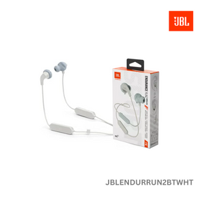 JBL Endurance Run2BT Sweatproof Wireless In-Ear Speaker- White