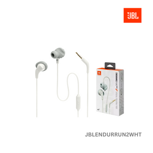 JBL Endurance Run 2 Wired Sport Earphone - White