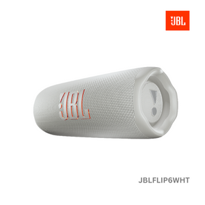 JBL Flip 6 Portable Speaker BT V5.1 20W 12Hr Play Time - White