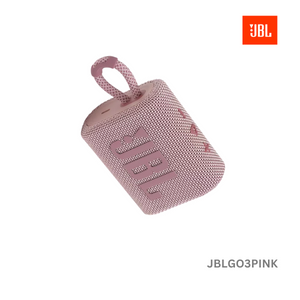 JBL Go 3 Portable Bluetooth IPX7 Waterproof Portable - Pink