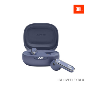 JBL Live Flex True Wireless Noise Cancelling Earbuds - Blue