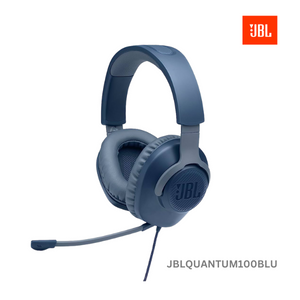 JBL Quantum 100 Gaming Wired Headset - Blue