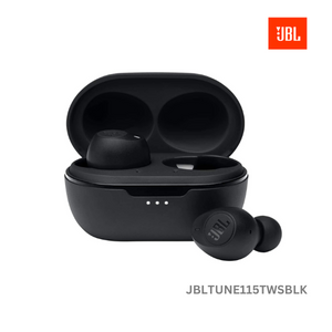 JBL Tune 115TWS True Wireless Earbuds - Black
