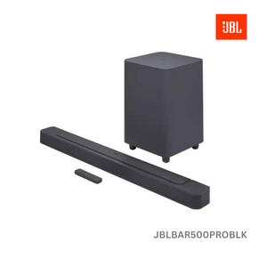 JBL Bar 500 Pro 590W 5.1Ch Soundbar 10"Wireless Subwoofer
