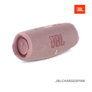 JBL Charge 5 Portable Waterproof Speaker With Power - Pink