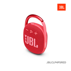 JBL Clip 4 Portable Waterproof Speakers - Red