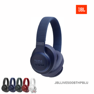 JBL Live 500BT Wireless Over-Ear Headphones - Blue