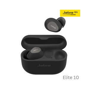 Jabra Elite 10 Wireless Earphones Titanium Black