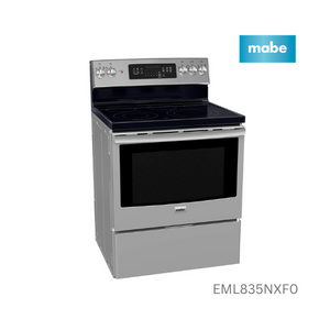 Mabe Electric Cooker-Free Standing-76Cm- 5 Ceramic Burners-Electric Ignition