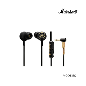 Marshall Mode EQ Earphones - Black and Brass