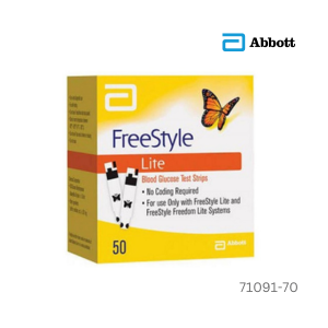 Abbott Freestyle Lite Strips 50'Pcs  - 71091-70