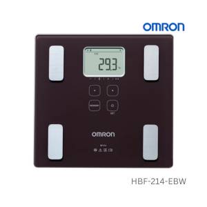 Omron Digital Body Composition Monitor Scale - HBF-214-EBW