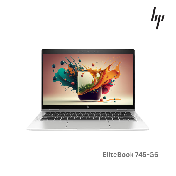 Hp Elitebook 745 G6 8GB Ram 256GB SSD 3300 u Ryzen 3 - 2GB Graphics 14inch - ( Refurbished )